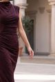 Inner dress burgundy color 010127