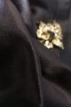 Abaya luxury taffeta black color 010161