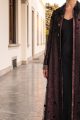 عباية جاكار فاخر مع تل أسود 010145
