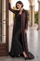 عباية جاكار فاخر مع تل أسود 010145