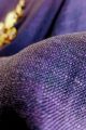 Abaya premium linen rich dark purple 010170
