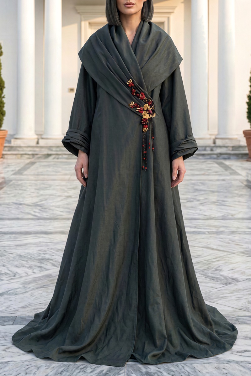 Abaya  luxury soft Taffita 01092