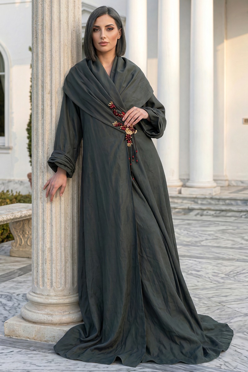 Abaya  luxury soft Taffita 01092