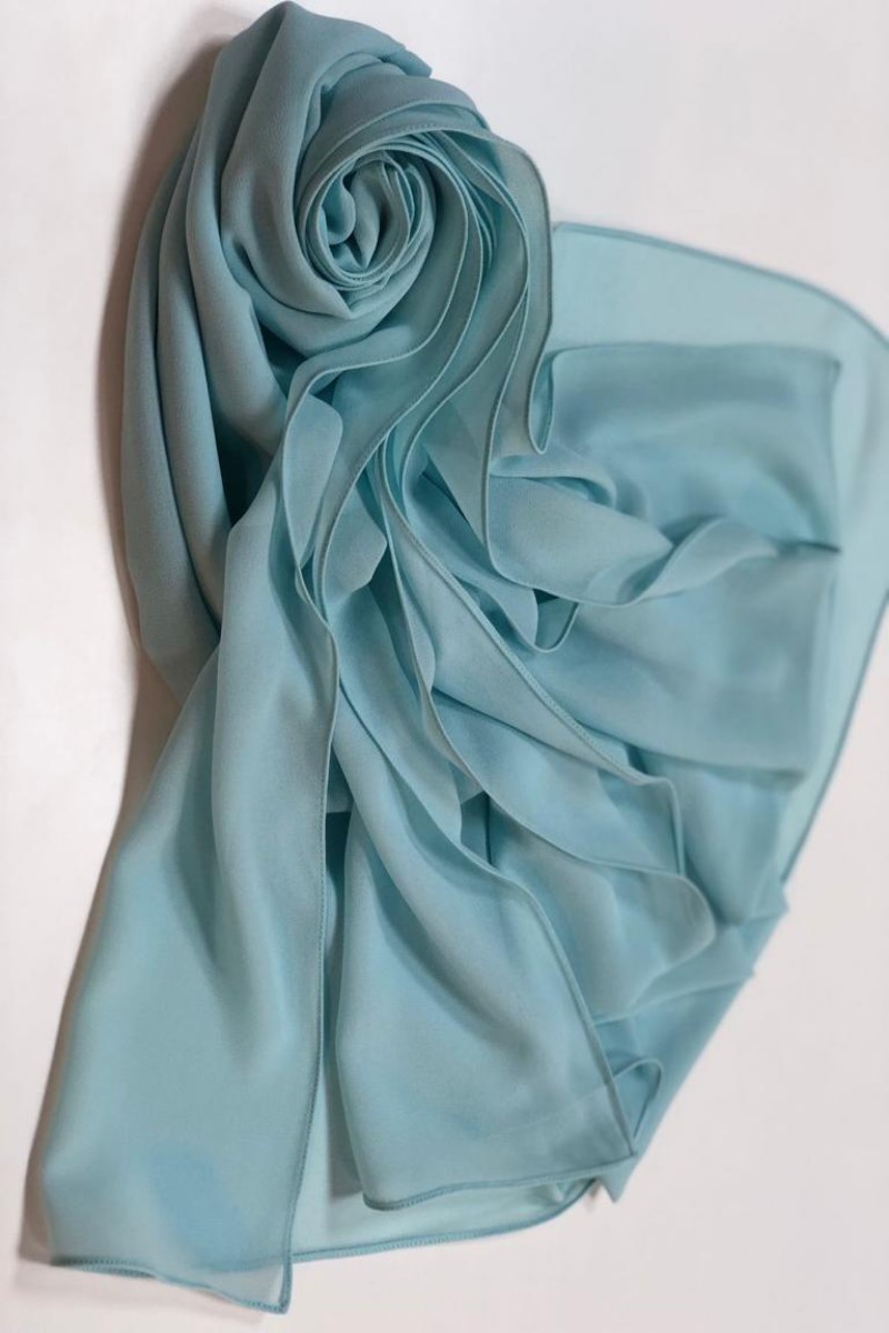 سكارف أخضر بحري 020