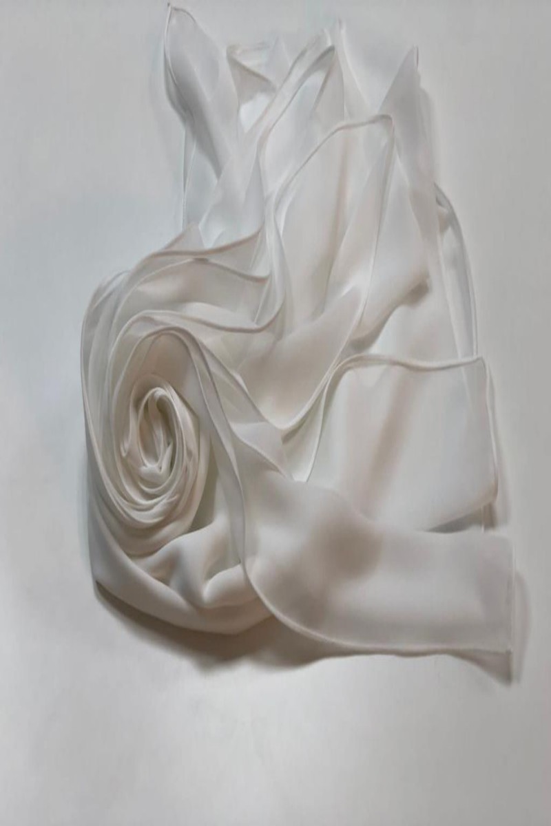 سكارف أبيض أوف وايت 039