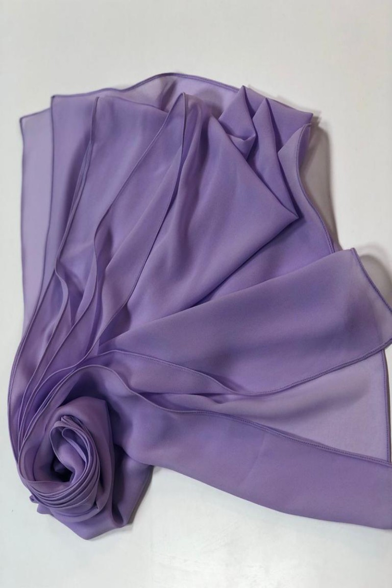 سكارف بنفسجي صافي 025