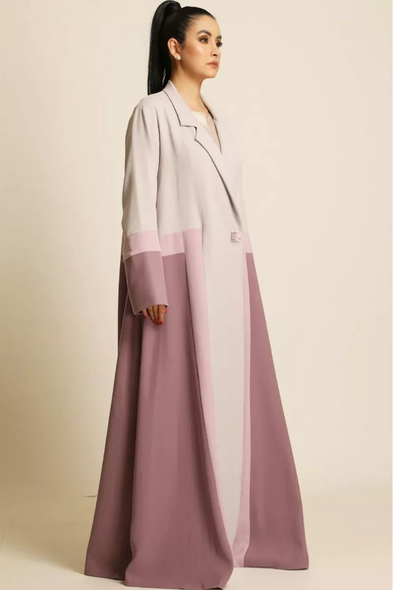 عباية كريب ناعم ملونة 068