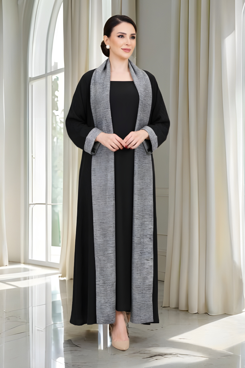 عباية لينين و حرير 01026 عباية لينين و حرير 01026