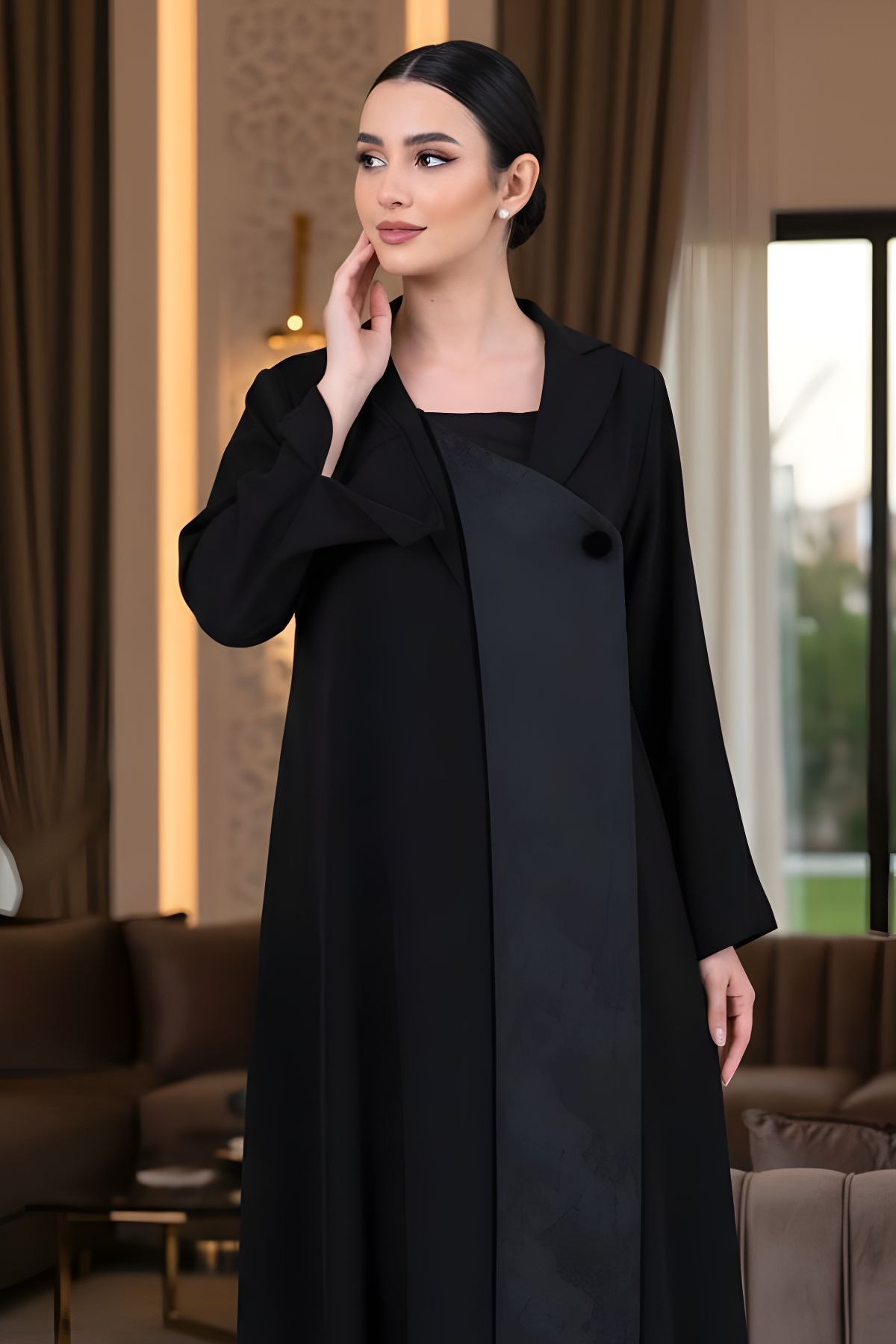 عباية كريب و جاكار 099