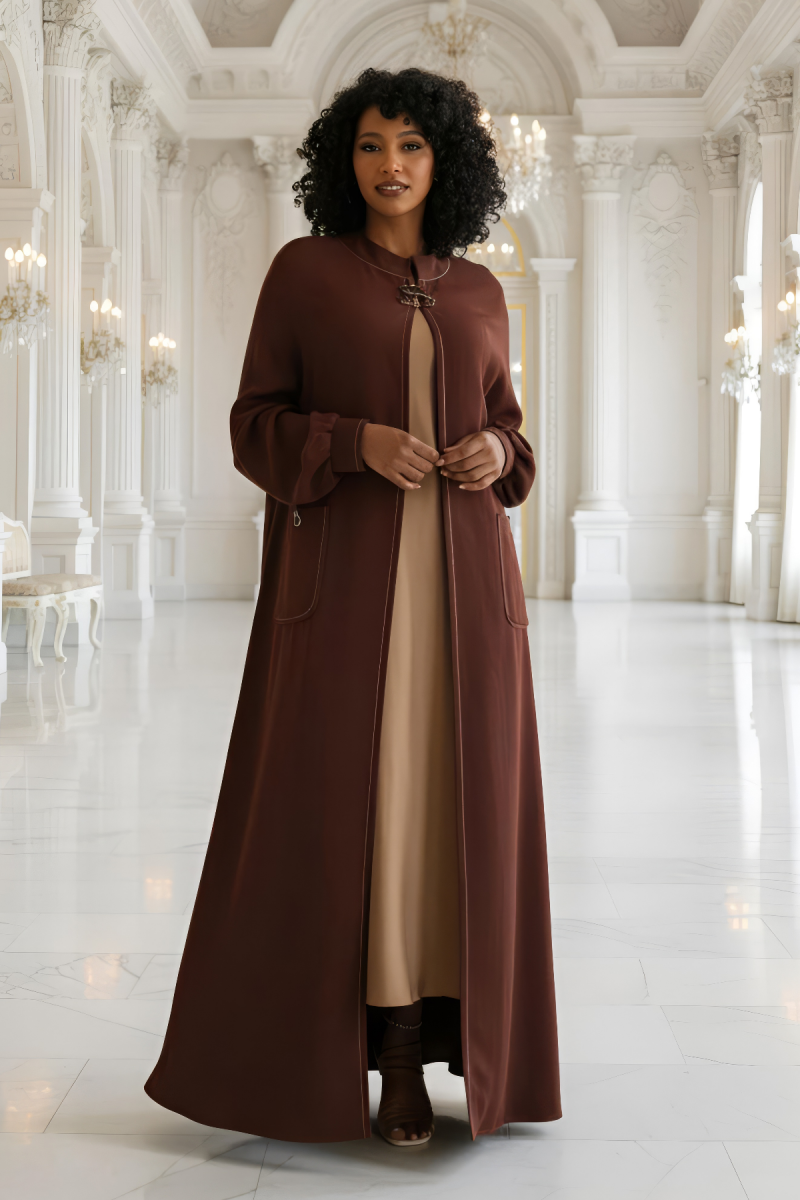 عباية كريب فاخر 015 عباية كريب فاخر 015