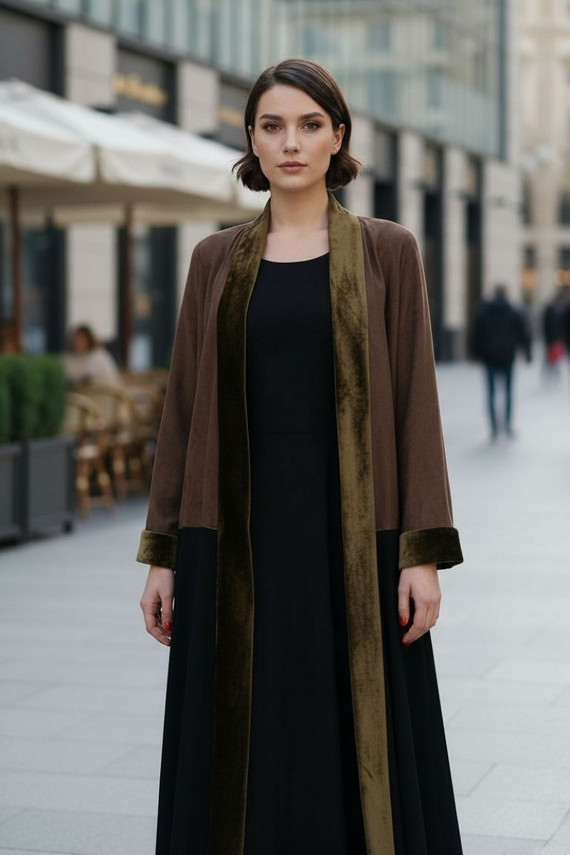 عباية كريب وجاكار 01037 عباية كريب وجاكار 01037