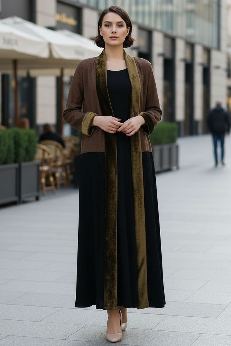 عباية كريب وجاكار 01037