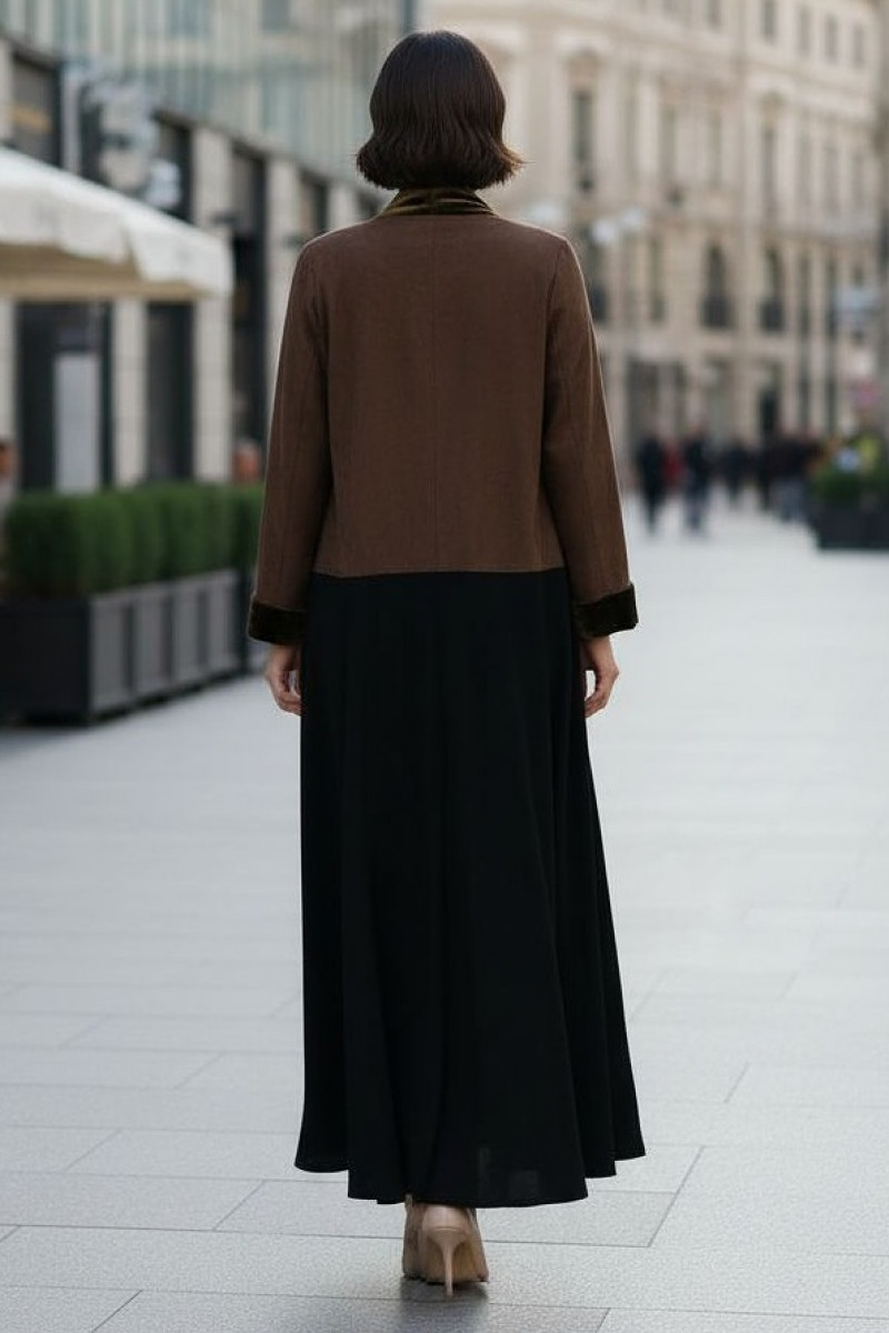 عباية كريب وجاكار 01037