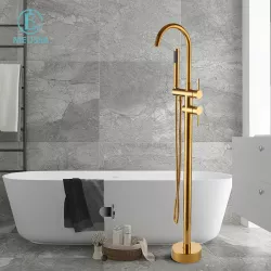 خلاط ستاند ارضي ذهبي كروم