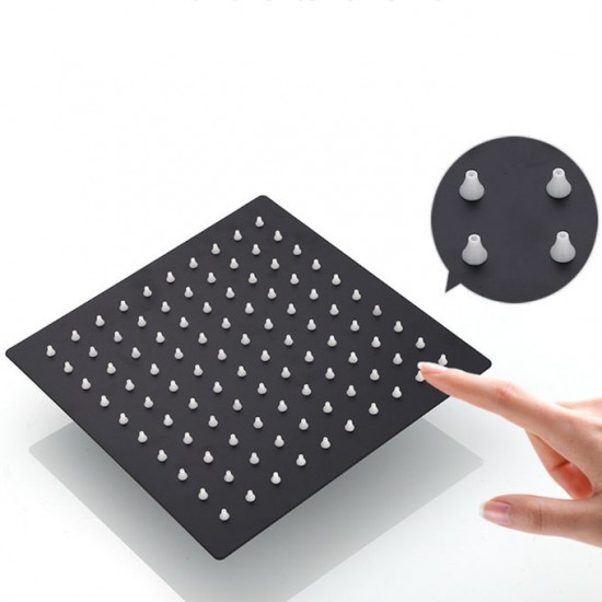 طاسه  دش مربع اسود 25x25