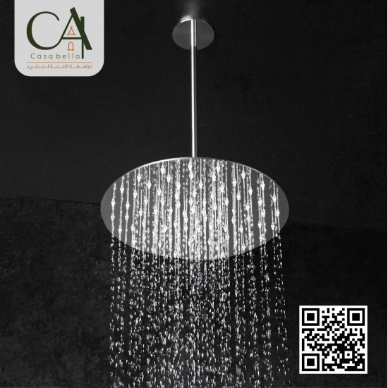 طاسه  دش كروم مدور20 cm