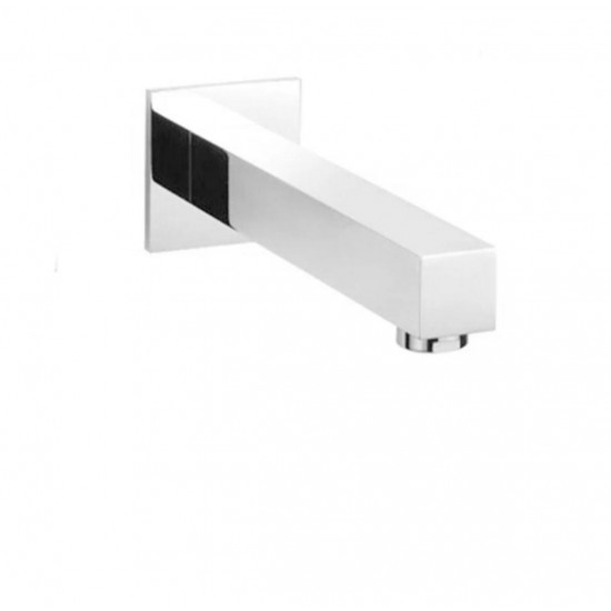 صباب دوش مربع خط واحد كروم 