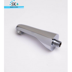 صباب دوش مدور خط واحد كروم 