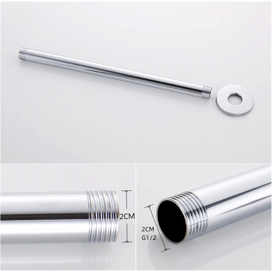 ذراع دش مطري مدور سقف 