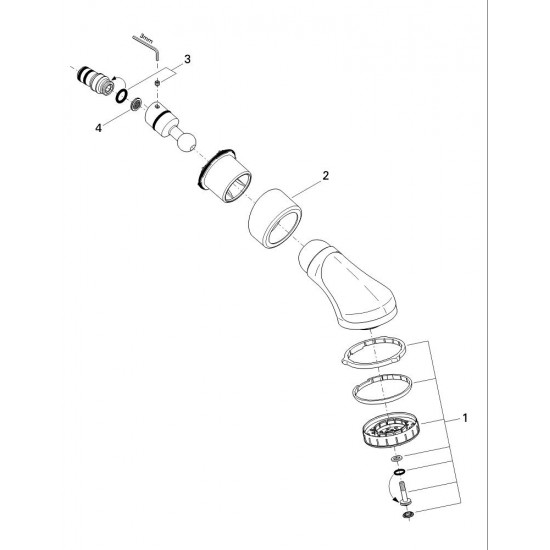 سماعة دش جروهي ريلاكس الترا 3 sprays سماعة دش جروهي ريلاكس الترا 3 sprays