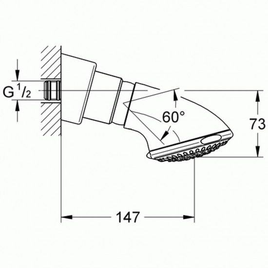 سماعة دش جروهي ريلاكس الترا 3 sprays سماعة دش جروهي ريلاكس الترا 3 sprays