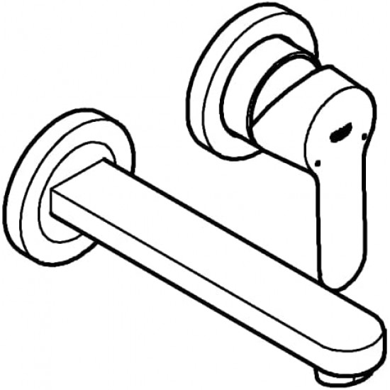 خلاط مغسلة جروهي مخفي باو ايدج