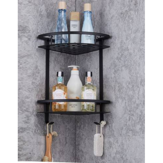 إكسسوار حمام إسود رفين إكسسوار حمام إسود رفين