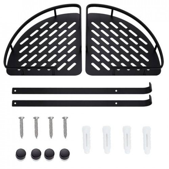 إكسسوار حمام إسود رفين إكسسوار حمام إسود رفين