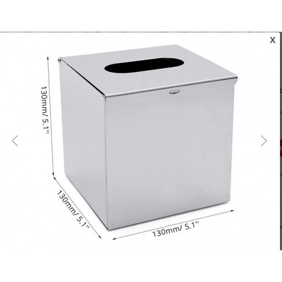 علبة مناديل كروم علبة مناديل كروم