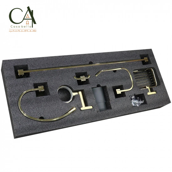 طقم اكسسوار ذهبي ايطالي HANZIT طقم اكسسوار ذهبي ايطالي HANZIT