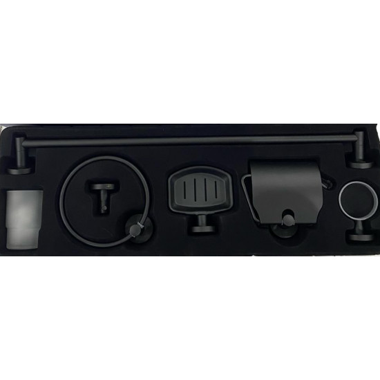 طقم اكسسوار أسود ايطالي HANZIT طقم اكسسوار أسود ايطالي HANZIT