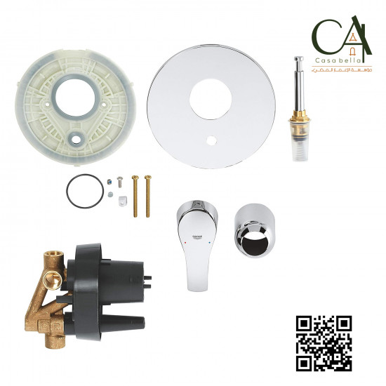 وجه + خلاط دش مخفي جروهي يورو سمارت