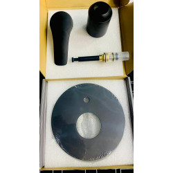 وجه خلاط دائري خطين  اسود موديل جروهي 