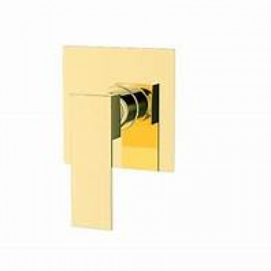 وجه خلاط مربع برونزو ذهبي خط واحد وجه خلاط مربع برونزو ذهبي خط واحد