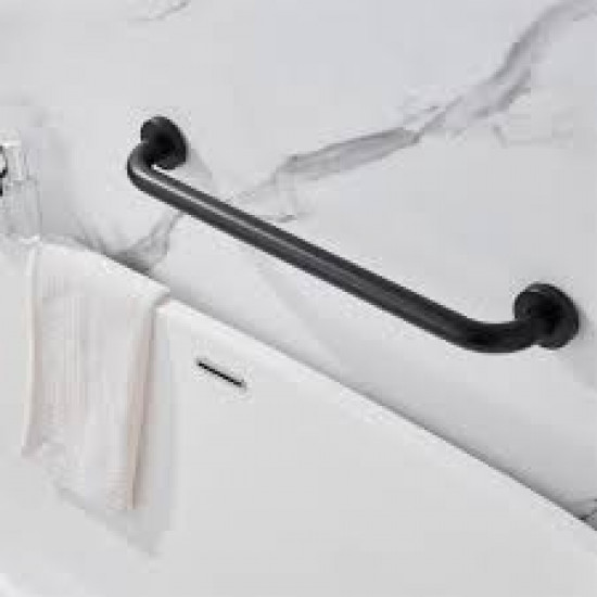 مسكة كبار سن اسود مطفي مطفي - مقاس 90cm