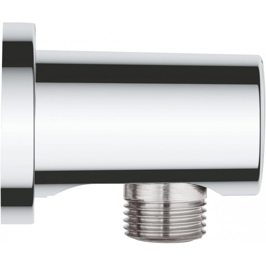 كوع دش مخفي مدور كروم من ليما