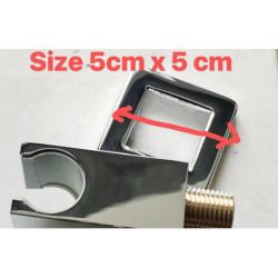 حامل شطاف مربع كروم 