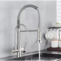 خلاط مطبخ سحب مع فلتر تحلية الماني كروم