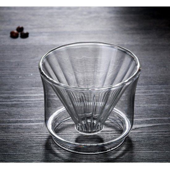 طقم قمع مع سيرفر زجاجي دبل جلاس - MG057