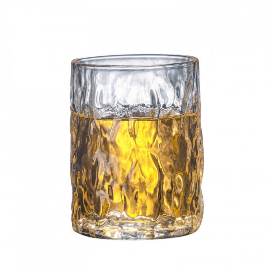 كوب زجاجي مموج - MG047