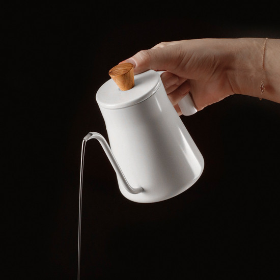 ابريق تقطير احترافي 400M لون أبيض - MG019