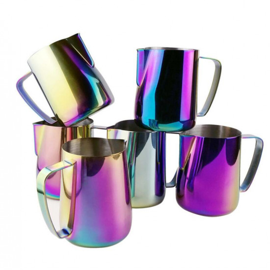 إبريق تبخير حليب ملون - MG016