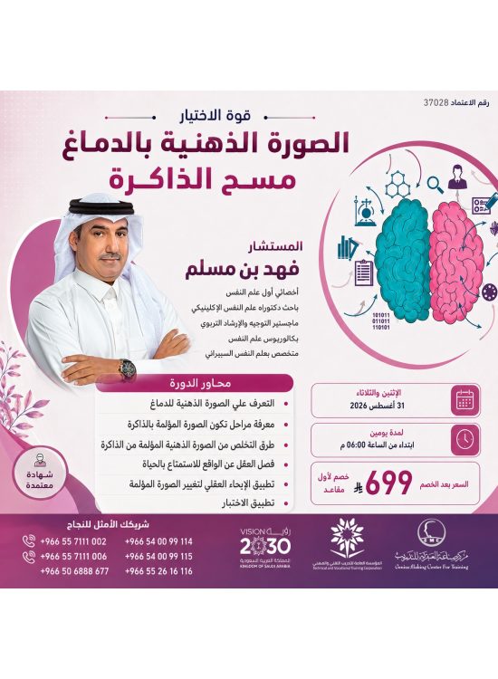 دورة قوة الإختيار - د. فهد بن مسلم