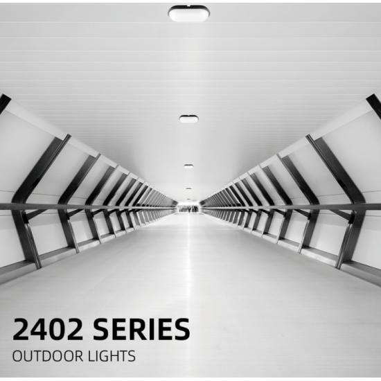 وحدة انارة جدارية 24 وات - جسم أسود وحدة انارة جدارية 24 وات - جسم أسود