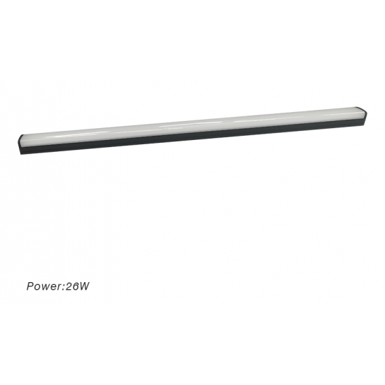 وحدة انارة مغناطيسية خطية 120 سم 26 وات أسود وحدة انارة مغناطيسية خطية 120 سم 26 وات أسود