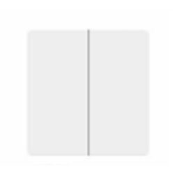 2 Gang 2 Way Switch - Piano White
