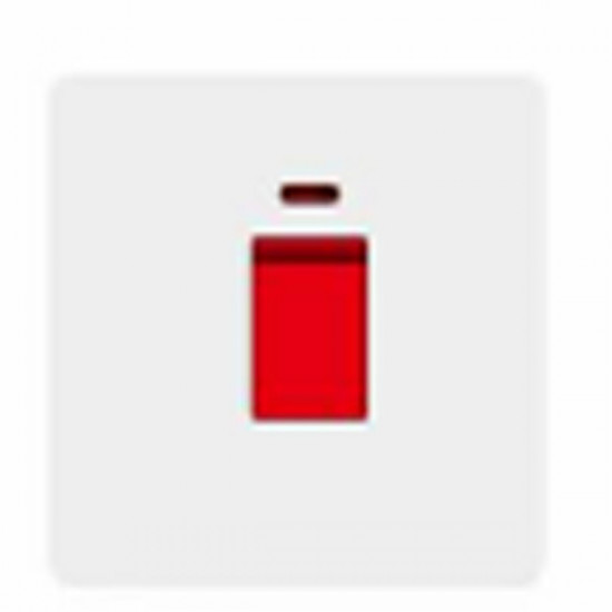 مفتاح سخان 20أمبير - أبيض بيانو