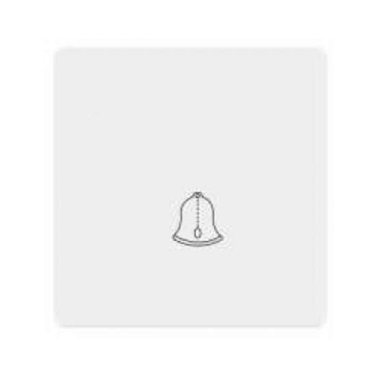 مفتاح جرس - أبيض بيانو