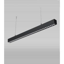 Suspended 50W 120CM Linear Light With Anti Glare Spot