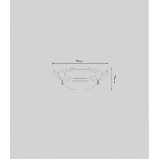 وحدة انارة خلفية بنل 70 ملم 6 وات 3 لون - FSL وحدة انارة خلفية بنل 70 ملم 6 وات 3 لون - FSL